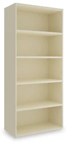 Vysoká skriňa SimpleOffice 80 x 40 x 180 cm, breza