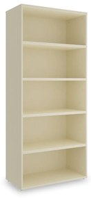 Vysoká skriňa SimpleOffice 80 x 40 x 180 cm, breza