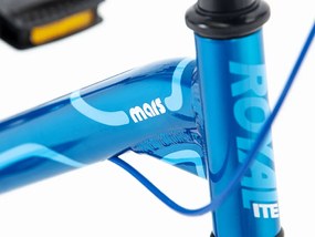 RoyalBaby Detský bicykel 16 palcov Mars, ľahký hliníkový – moderný RB16-26 modrý