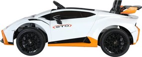 LEAN CARS Lamborghini STO DRIFT Autíčko na batérie biele