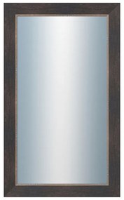DANTIK - Zrkadlo v rámu, rozmer s rámom 60x100 cm z lišty TOMAS čierna veľká (3031)