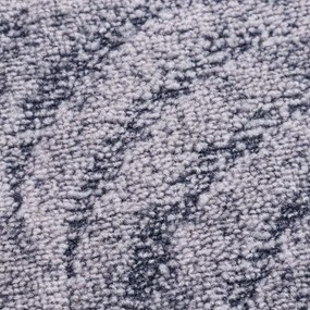 Metrážny koberec Scroll šedý, na mieru, šíře 5m, šedá, filc, obývacia izba, AladinWorld Expres