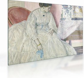 Sklenený obraz - Frederick Carl Frieseke, Memories, reprodukcia (70x50 cm)