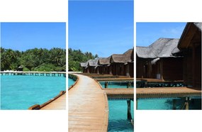 Obraz Maledivy (90x60 cm)