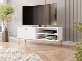 TV skrinka/stolík Priboz 1KW, Farby: biela