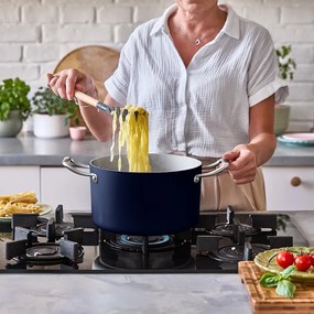 Elmich Nepriľnavý keramický hrniec Vital Ø 18 cm (2.5L) - tmavo modrá