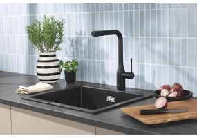 GROHE 31651AP0 - Kuchynský drez K700 560 × 510 mm granit/čierna