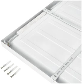 LED Prisadený panel BRISBANE LED/36W/230V 4000K 59,5x59,5 cm biela