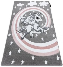Koberec PETIT PONY KONÍK sivý