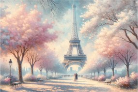 Obraz – Jar v Paríži (90x60 cm)