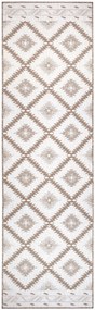 NORTHRUGS - Hanse Home koberce Kusový koberec Twin Supreme 105458 Malibu Linen – na von aj na doma - 80x350 cm