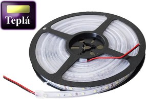 ECOLIGHT LED pásik - SMD 2835 - 5m - 60LED/m - 10,8 W/m - IP67 - teplá biela