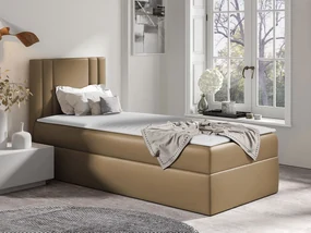 Jednolôžková posteľ Neresko Mini, Strana: ľavá, Rozmer postele: 80x200, Dostupné poťahy: ekokoža Soft 034