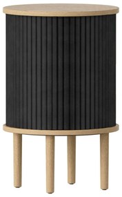 Okrúhly odkladací stolík z dubového dreva ø 38 cm Audacious – UMAGE
