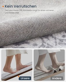 Koberec Boho-Stil sivý kruh