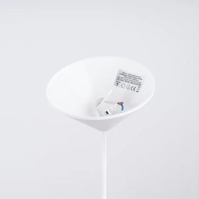 Sollux SL.1327 - Luster na lanku FRIKA 1xE27/15W/230V pr. 34 cm biela