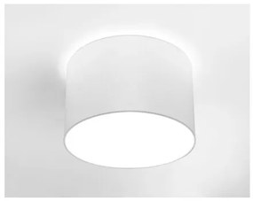 WALL DISK 45 lampa Biela