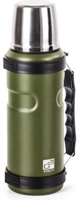 Termofľaša G21 na pitie, 1000 ml, zelená s rukoväťou 60022404