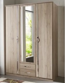 Šatníková skriňa Duo, dub San Remo%