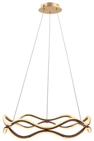 LED luster na lankách VAVE LED/28W/230V ružové zlato