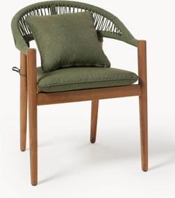 Záhradné jedálenské stoličky z akáciového dreva Marc, 2 ks