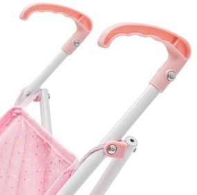 Baby Mix Skladací golfový kočík pre bábiky Tarapink, 54 x 28 x 50 cm
