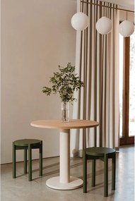 Zelená stolička z bukového dreva Hopp – noo.ma