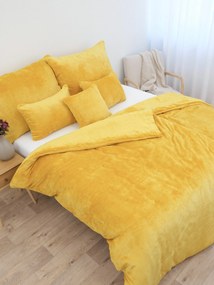 Obliečky mikroplyš Exclusive – Laura horčicová