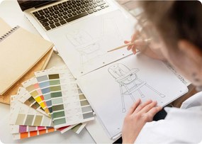 Detská jedálenská stolička Nukido Tilo sivá