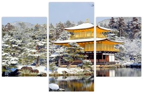 Obraz - Kinkakudži, Japonsko (90x60 cm)