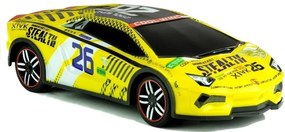 LEAN Toys Diaľkovo ovládané športové auto s ovládačom R/C, žlté
