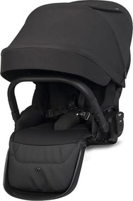 Súrodenecký kočík EasyGo Duoflex Ebony Black 2 športové časti