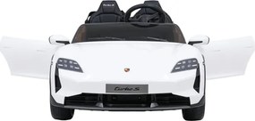 Elektrické autíčko Porsche Taycan Turbo S biele