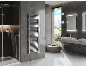 Mexen Helios, vykurovacie teleso 1500x500 mm, 537 W, chrómová, W103-1500-500-00-01