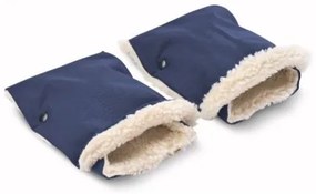 SENSILLO Rukávnik na kočík 2 ks Sensillo 45x21 navy