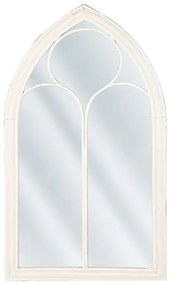 Nástenné zrkadlo 62 x 113 cm biele TRELLY Beliani