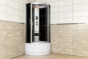 Novoterm Hydromasážny box NV-Srime 90x90