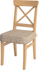 Sedák na stoličku Ingolf farba produktu béžová látka vzorované