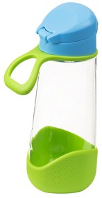 Sport fľaša na pitie 600 ml - modrá/zelená