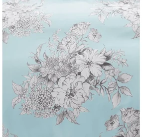 Obliečky z mikrovlákna FLORELLE modré Rozmer obliečky: 70 x 80 cm | 140 x 200 cm