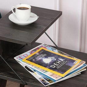 Nočný stolík Cross Dark Brown