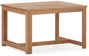 Konferenčný stolík z dubového dreva v prírodnej farbe 60x70 cm Unai – MOME