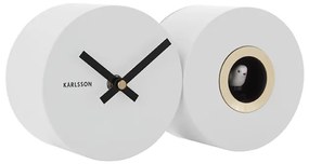 Nástenné hodiny Karlsson KA5789WH, 26cm