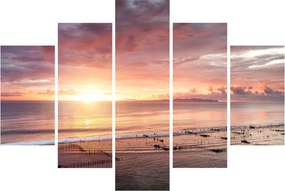 Obraz - Morská panoráma (150x105 cm)