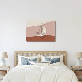 Obraz - Boho listy N⁰2 (70x50 cm)