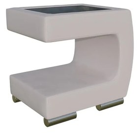 Nočný stolík Umaru, Strana: ľavá, Dostupné poťahy: ekokoža Soft 033