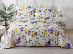 XPOSE® Bavlnené Renforcé obliečky FIALENKA