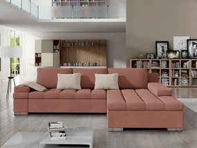 Rohová sedačka Kanton, Dostupné poťahy: Uttario Velvet 2955 + Uttario Velvet 2955 + Uttario Velvet 2979, Strana: pravá