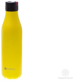 Les Artistes Termo fľaša Time´UP - 750ml - žltá