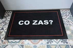 Mercury Flooring, Rohožka Čo zas 40x60 cm – na von aj na doma, 40x60, čierna